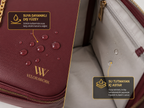 Velora Bordeaux Signature Workstation Bag | Bordo Kadın Laptop ve Çalışma Çantası