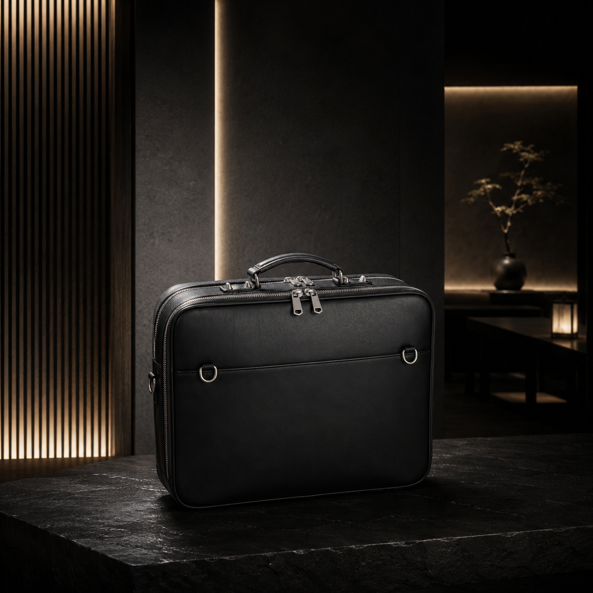 Velora Workstation Bag — Noir Signature