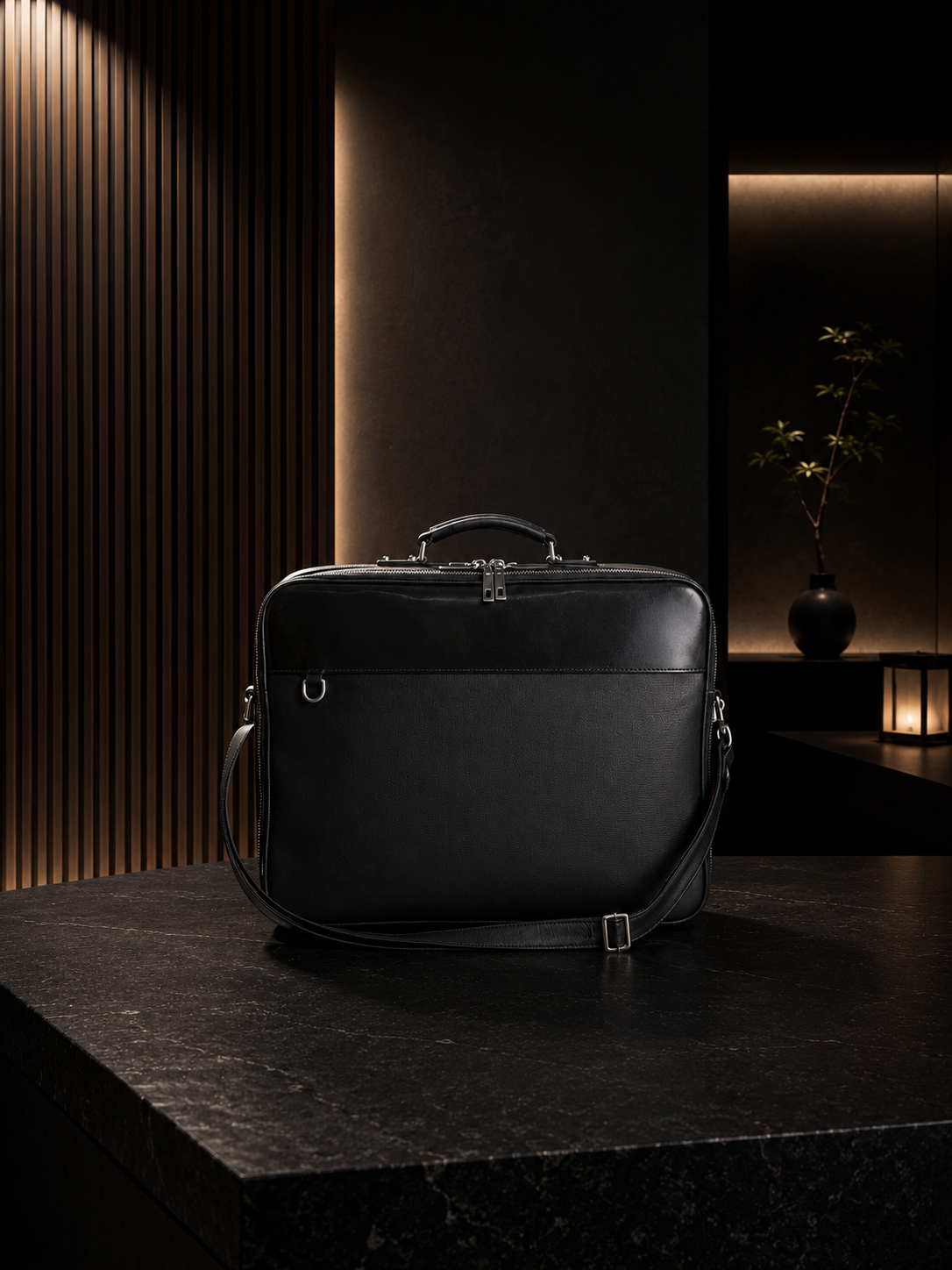 Velora Workstation Bag — Noir Signature