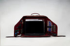 Velora Bordeaux Lumière Workstation Bag | Luminous Burgundy Laptop Bag
