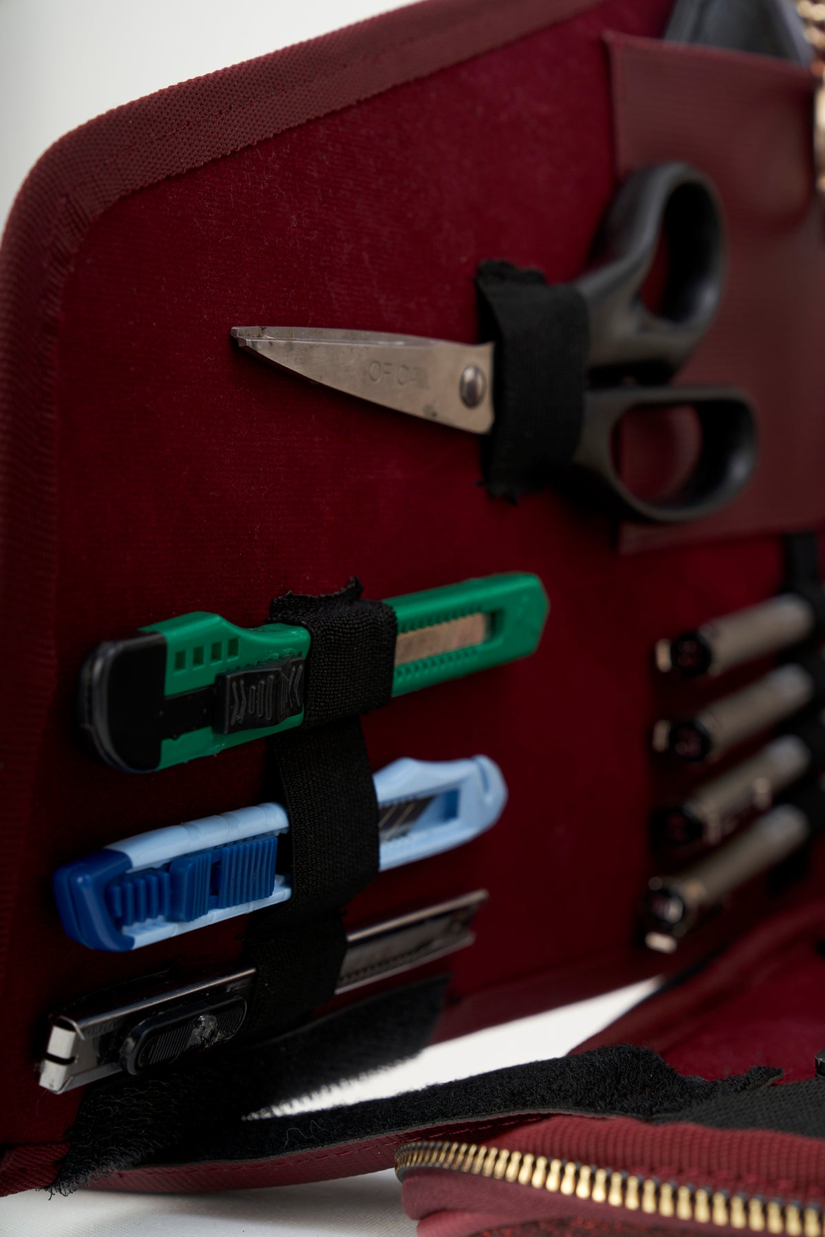 Velora Bordeaux Lumière Workstation Bag | Işıltılı Bordo Kadın Laptop Çantası