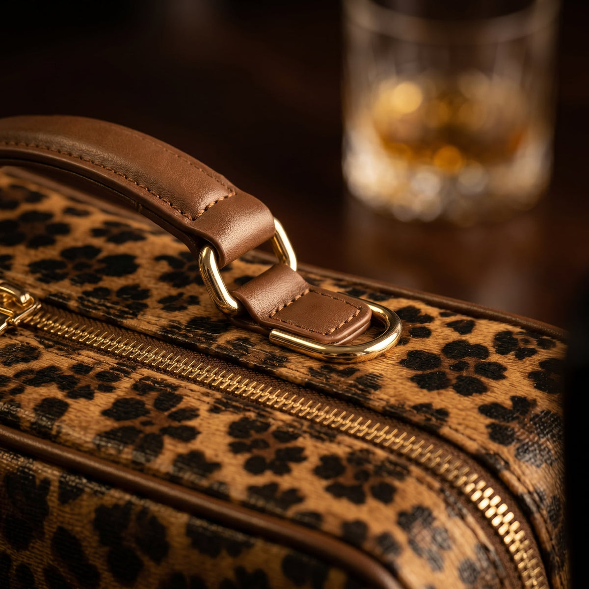 WORKSTATİONBAG- Leopar Desenli