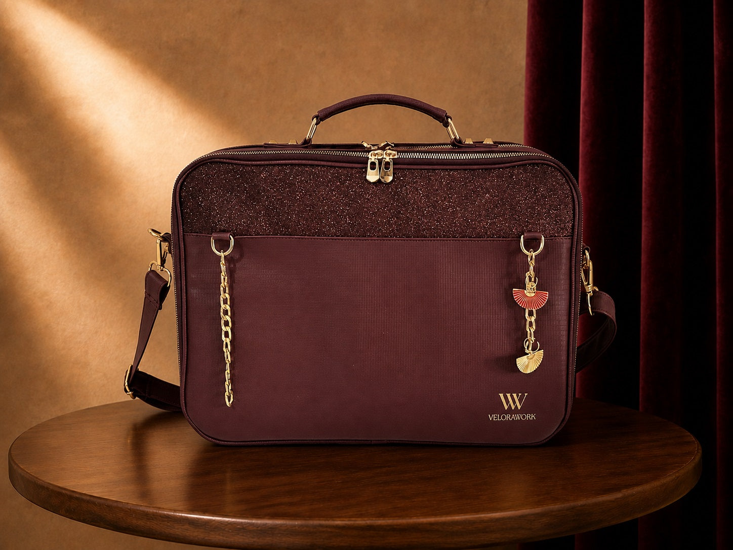 Velora Bordeaux Lumière, dengeli charm imzasıyla